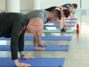 Yoga & pilates in offices